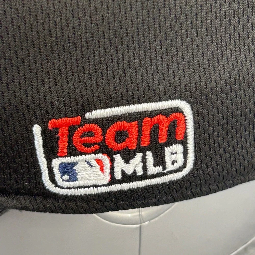 CR Logo Youth Black OC Sports Baseball Hat MLB Team Cap Adjustable OSFM